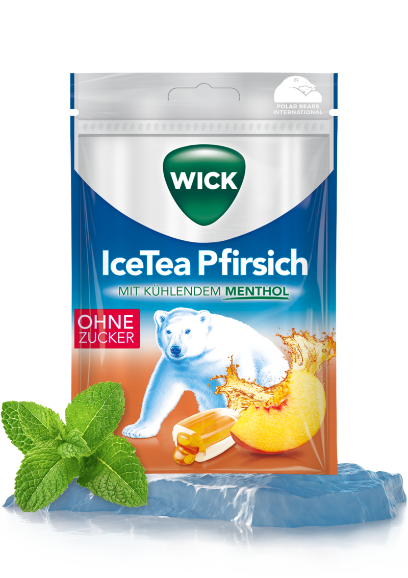 WICK IceTea Pfirsich