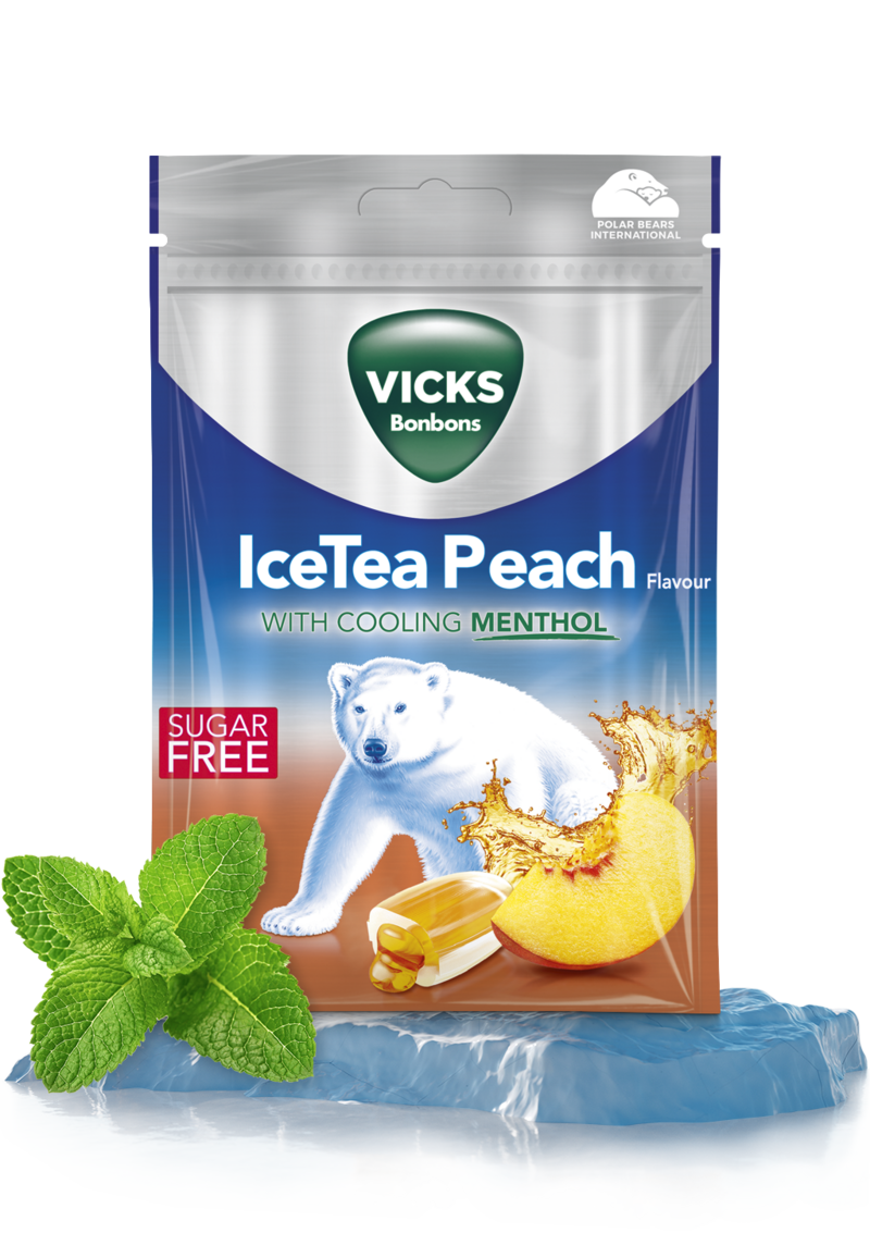VICKS IceTea Peach