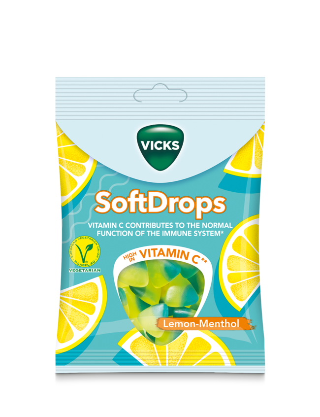 VICKS SoftDrops Lemon
