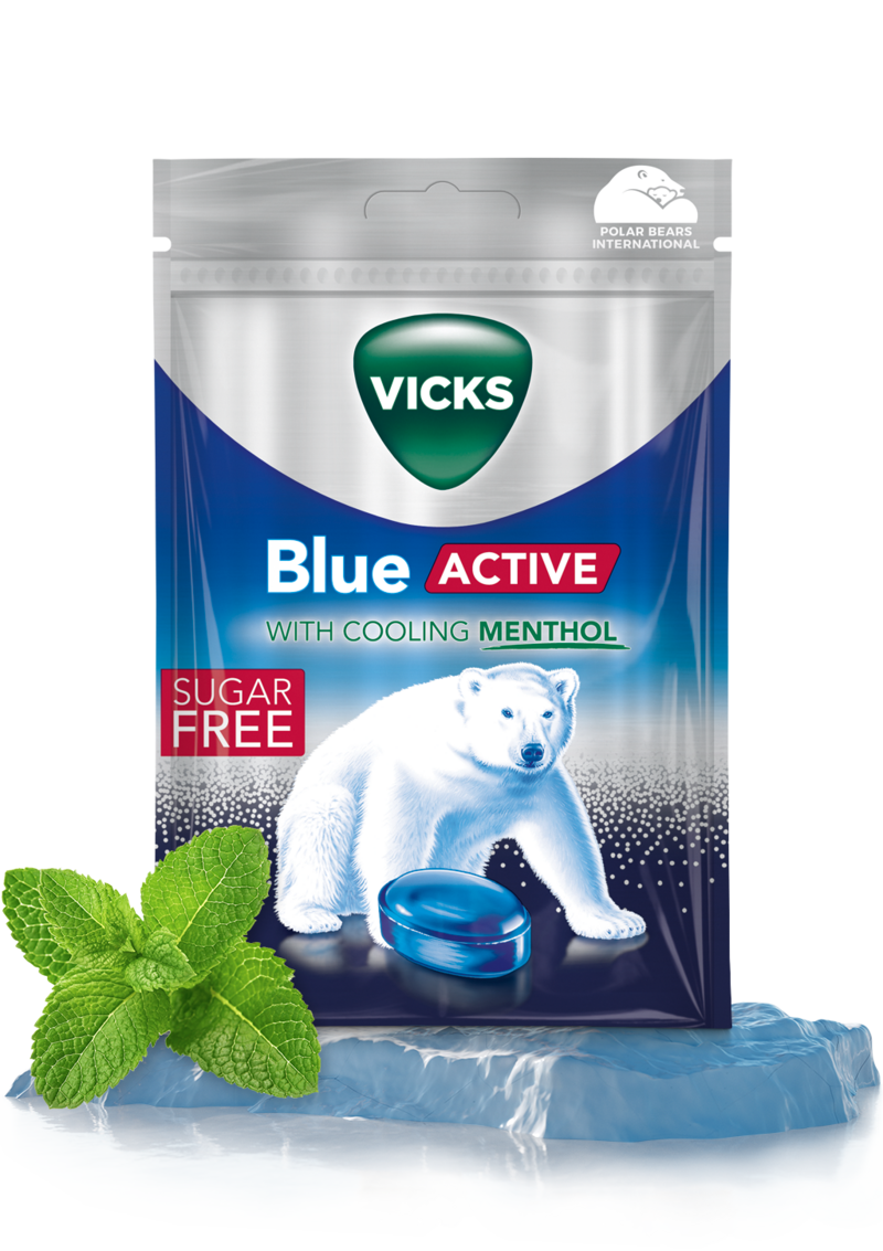 VICKS Blue Active
