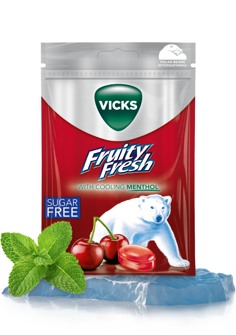 VICKS Fruity Fresh Cherry