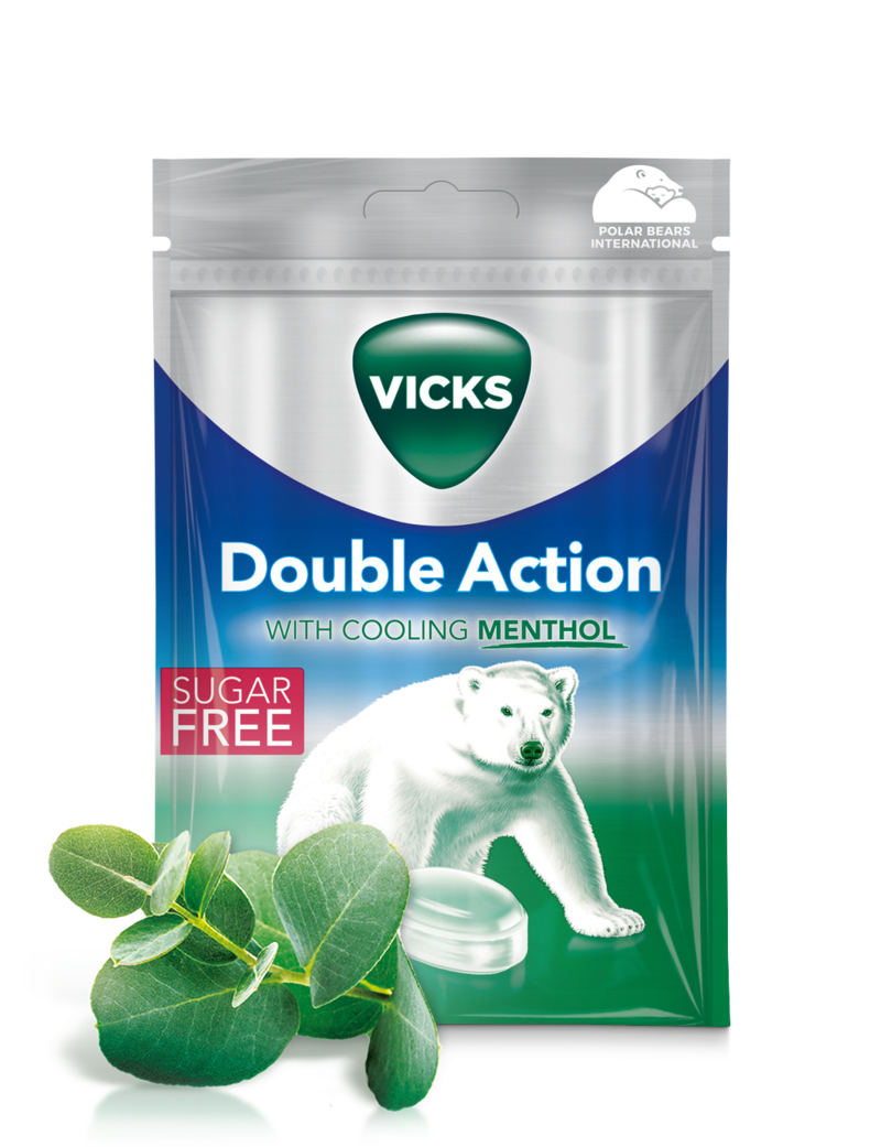 VICKS Double Action